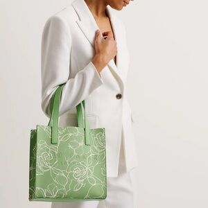Ted Baker London Floral Green Tote Bag (OS) NWT